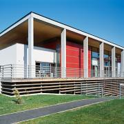 ArchitektInnen / KünstlerInnen: Johannes Zieser<br>Projekt: Seniorenheim Stockerau<br>Aufnahmedatum: 09/06<br>Format: 6x9cm C-Dia<br>Lieferformat: Dia-Duplikat, Scan 300 dpi<br>Bestell-Nummer: 060925-15<br>