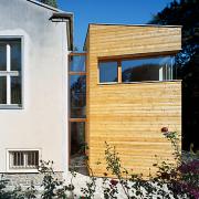 ArchitektInnen / KünstlerInnen: THALERTHALER ARCHITEKTEN ZTGMBH<br>Projekt: Haus R.<br>Aufnahmedatum: 10/06<br>Format: 6x9cm C-Dia<br>Lieferformat: Dia-Duplikat, Scan 300 dpi<br>Bestell-Nummer: 061006-02<br>