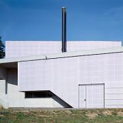 ArchitektInnen / KünstlerInnen: Pichler & Traupmann Architekten ZT GmbH<br>Projekt: Heizkraftwerk<br>Aufnahmedatum: 10/06<br>Format: 6x9cm C-Dia<br>Lieferformat: Dia-Duplikat, Scan 300 dpi<br>Bestell-Nummer: 061012-07<br>