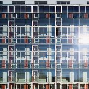 ArchitektInnen / KünstlerInnen: Georg W. Reinberg, Peter Thalbauer<br>Projekt: Wohnbau Thürnlhofstraße<br>Aufnahmedatum: 12/06<br>Format: 6x9cm C-Dia<br>Lieferformat: Dia-Duplikat, Scan 300 dpi<br>Bestell-Nummer: 061214-04<br>