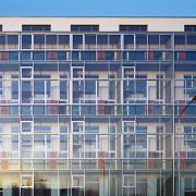 ArchitektInnen / KünstlerInnen: Georg W. Reinberg, Peter Thalbauer<br>Projekt: Wohnbau Thürnlhofstraße<br>Aufnahmedatum: 12/06<br>Format: 6x9cm C-Dia<br>Lieferformat: Dia-Duplikat, Scan 300 dpi<br>Bestell-Nummer: 061214-06<br>