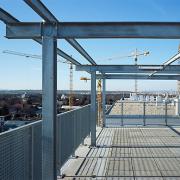 ArchitektInnen / KünstlerInnen: Georg W. Reinberg, Peter Thalbauer<br>Projekt: Wohnbau Thürnlhofstraße<br>Aufnahmedatum: 12/06<br>Format: 6x9cm C-Dia<br>Lieferformat: Dia-Duplikat, Scan 300 dpi<br>Bestell-Nummer: 061214-24<br>