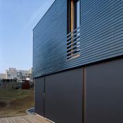 ArchitektInnen / KünstlerInnen: nonconform zt gmbh<br>Projekt: Villa Franz-Klaudia<br>Aufnahmedatum: 01/07<br>Format: 6x9cm C-Dia<br>Lieferformat: Dia-Duplikat, Scan 300 dpi<br>Bestell-Nummer: 070114-04B<br>