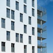 ArchitektInnen / KünstlerInnen: Martin Kohlbauer<br>Projekt: WHA Thürnlhofstraße<br>Aufnahmedatum: 06/07<br>Format: 6x9cm C-Dia<br>Lieferformat: Dia-Duplikat, Scan 300 dpi<br>Bestell-Nummer: 070619-07<br>