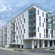 ArchitektInnen / KünstlerInnen: Martin Kohlbauer<br>Projekt: WHA Thürnlhofstraße<br>Aufnahmedatum: 06/07<br>Format: 6x9cm C-Dia<br>Lieferformat: Dia-Duplikat, Scan 300 dpi<br>Bestell-Nummer: 070619-15<br>