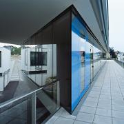 ArchitektInnen / KünstlerInnen: Pichler & Traupmann Architekten ZT GmbH<br>Projekt: Neue Mitte Hagenberg<br>Aufnahmedatum: 08/07<br>Format: 6x9cm C-Dia<br>Lieferformat: Dia-Duplikat, Scan 300 dpi<br>Bestell-Nummer: 070802-22<br>