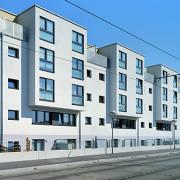 ArchitektInnen / KünstlerInnen: Treberspurg & Partner Architekten ZT GmbH<br>Projekt: Wohnhausanlage Roschégasse/Pantucekgasse<br>Aufnahmedatum: 07/07<br>Format: 6x9cm C-Dia<br>Lieferformat: Dia-Duplikat, Scan 300 dpi<br>Bestell-Nummer: 070726-17<br>