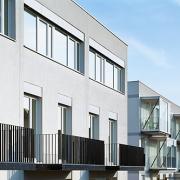 ArchitektInnen / KünstlerInnen: Johannes Zieser<br>Projekt: WHA Blindenmarkt<br>Aufnahmedatum: 10/07<br>Format: 6x9cm C-Dia<br>Lieferformat: Dia-Duplikat, Scan 300 dpi<br>Bestell-Nummer: 071008-13<br>