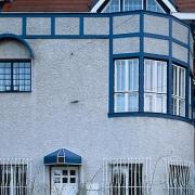 ArchitektInnen / KünstlerInnen: Josef Hoffmann<br>Projekt: Haus Moser Moll<br>Aufnahmedatum: 02/07<br>Format: 6x9cm C-Dia<br>Lieferformat: Dia-Duplikat, Scan 300 dpi<br>Bestell-Nummer: 070216-01<br>