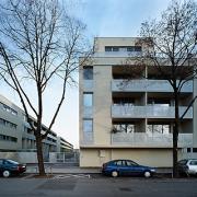 ArchitektInnen / KünstlerInnen: Patricia Zacek, kub a Karl und Bremhorst Architekten, WGA ZT GmbH, Anna Detzlhofer<br>Projekt: Wohnpark Erzherzog Carl<br>Aufnahmedatum: 01/08<br>Format: 6x9cm C-Dia<br>Lieferformat: Dia-Duplikat, Scan 300 dpi<br>Bestell-Nummer: 080121-15<br>