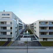 ArchitektInnen / KünstlerInnen: Patricia Zacek, kub a Karl und Bremhorst Architekten, WGA ZT GmbH, Anna Detzlhofer<br>Projekt: Wohnpark Erzherzog Carl<br>Aufnahmedatum: 01/08<br>Format: 6x9cm C-Dia<br>Lieferformat: Dia-Duplikat, Scan 300 dpi<br>Bestell-Nummer: 080121-04<br>