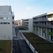ArchitektInnen / KünstlerInnen: Patricia Zacek, kub a Karl und Bremhorst Architekten, WGA ZT GmbH, Anna Detzlhofer<br>Projekt: Wohnpark Erzherzog Carl<br>Aufnahmedatum: 01/08<br>Format: 6x9cm C-Dia<br>Lieferformat: Dia-Duplikat, Scan 300 dpi<br>Bestell-Nummer: 080121-18<br>