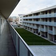 ArchitektInnen / KünstlerInnen: Patricia Zacek, kub a Karl und Bremhorst Architekten, WGA ZT GmbH, Anna Detzlhofer<br>Projekt: Wohnpark Erzherzog Carl<br>Aufnahmedatum: 01/08<br>Format: 6x9cm C-Dia<br>Lieferformat: Dia-Duplikat, Scan 300 dpi<br>Bestell-Nummer: 080121-20<br>