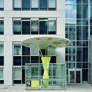 ArchitektInnen / KünstlerInnen: Johannes Zieser<br>Projekt: Wegeleitsystem Landhausviertel<br>Aufnahmedatum: 02/08<br>Format: 6x9cm C-Neg<br>Lieferformat: C-Print, Scan 300 dpi<br>Bestell-Nummer: 080205-22<br>