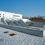 ArchitektInnen / KünstlerInnen: Otto Häuselmayer<br>Projekt: Pumpstation Kledering<br>Aufnahmedatum: 04/08<br>Format: 6x9cm C-Dia<br>Lieferformat: Dia-Duplikat, Scan 300 dpi<br>Bestell-Nummer: 080401-11<br>