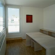 ArchitektInnen / KünstlerInnen: Walter Stelzhammer<br>Projekt: Wohnarche Atzgersdorf<br>Aufnahmedatum: 04/99<br>Format: 6x9cm C-Dia<br>Lieferformat: Dia-Duplikat, Scan 300 dpi<br>Bestell-Nummer: 990429-10<br>