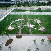 ArchitektInnen / KünstlerInnen: Hager Partner AG<br>Projekt: Rudolf Bednar Park<br>Aufnahmedatum: 08/08<br>Format: 6x9cm C-Dia<br>Lieferformat: Dia-Duplikat, Scan 300 dpi<br>Bestell-Nummer: 080808-01<br>