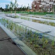 ArchitektInnen / KünstlerInnen: Hager Partner AG<br>Projekt: Rudolf Bednar Park<br>Aufnahmedatum: 08/08<br>Format: 6x9cm C-Dia<br>Lieferformat: Dia-Duplikat, Scan 300 dpi<br>Bestell-Nummer: 080808-12<br>