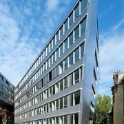 ArchitektInnen / KünstlerInnen: Architekten Tillner & Willinger, RAHM Architekten ZT-KG, Hans Schartner & Partner<br>Projekt: Skyline Spittelau<br>Aufnahmedatum: 09/08<br>Format: 6x9cm C-Dia<br>Lieferformat: Scan 300 dpi<br>Bestell-Nummer: 080929-30<br>