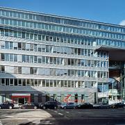ArchitektInnen / KünstlerInnen: Architekten Tillner & Willinger, RAHM Architekten ZT-KG, Hans Schartner & Partner<br>Projekt: Skyline Spittelau<br>Aufnahmedatum: 09/08<br>Format: 6x9cm C-Dia<br>Lieferformat: Scan 300 dpi<br>Bestell-Nummer: 080929-12<br>