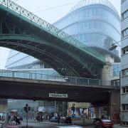 ArchitektInnen / KünstlerInnen: Architekten Tillner & Willinger, RAHM Architekten ZT-KG, Hans Schartner & Partner<br>Projekt: Skyline Spittelau<br>Aufnahmedatum: 09/08<br>Format: 6x9cm C-Dia<br>Lieferformat: Scan 300 dpi<br>Bestell-Nummer: 080929-19<br>