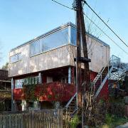 ArchitektInnen / KünstlerInnen: gharakhanzadeh sandbichler architekten zt gmbh<br>Projekt: Badehaus R.<br>Aufnahmedatum: 11/08<br>Format: 6x9cm C-Dia<br>Lieferformat: Dia-Duplikat, Scan 300 dpi<br>Bestell-Nummer: 081125-03<br>