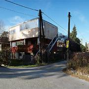 ArchitektInnen / KünstlerInnen: gharakhanzadeh sandbichler architekten zt gmbh<br>Projekt: Badehaus R.<br>Aufnahmedatum: 11/08<br>Format: 6x9cm C-Dia<br>Lieferformat: Dia-Duplikat, Scan 300 dpi<br>Bestell-Nummer: 081125-08<br>