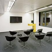 ArchitektInnen / KünstlerInnen: BWM Architekten<br>Projekt: Kapsch TrafficCom Headquarter<br>Aufnahmedatum: 12/08<br>Format: 6x9cm C-Neg<br>Lieferformat: C-Print, Scan 300 dpi<br>Bestell-Nummer: 081201-09<br>