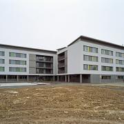 ArchitektInnen / KünstlerInnen: kub a Karl und Bremhorst Architekten<br>Projekt: Pflegeheim<br>Aufnahmedatum: 01/09<br>Format: 6x9cm C-Dia<br>Lieferformat: Dia-Duplikat, Scan 300 dpi<br>Bestell-Nummer: 090113-03<br>