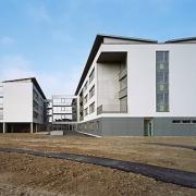 ArchitektInnen / KünstlerInnen: kub a Karl und Bremhorst Architekten<br>Projekt: Pflegeheim<br>Aufnahmedatum: 01/09<br>Format: 6x9cm C-Dia<br>Lieferformat: Dia-Duplikat, Scan 300 dpi<br>Bestell-Nummer: 090113-10<br>