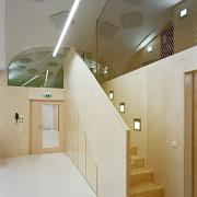 ArchitektInnen / KünstlerInnen: aap.architekten<br>Projekt: Kindergarten Schönbrunn<br>Aufnahmedatum: 02/09<br>Format: 6x9cm C-Dia<br>Lieferformat: Dia-Duplikat, Scan 300 dpi<br>Bestell-Nummer: 090226-06<br>