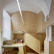 ArchitektInnen / KünstlerInnen: aap.architekten<br>Projekt: Kindergarten Schönbrunn<br>Aufnahmedatum: 02/09<br>Format: 6x9cm C-Dia<br>Lieferformat: Dia-Duplikat, Scan 300 dpi<br>Bestell-Nummer: 090226-13<br>