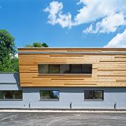ArchitektInnen / KünstlerInnen: MAGK Architekten aichholzer | klein ZT OG<br>Projekt: Tagesheimstätte<br>Aufnahmedatum: 06/09<br>Format: 6x9cm C-Dia<br>Lieferformat: Dia-Duplikat, Scan 300 dpi<br>Bestell-Nummer: 090603-08<br>