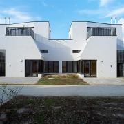 ArchitektInnen / KünstlerInnen: Pichler & Traupmann Architekten ZT GmbH<br>Projekt: Wohnsiedlung Heustadlgasse<br>Aufnahmedatum: 06/09<br>Format: 6x9cm C-Dia<br>Lieferformat: Dia-Duplikat, Scan 300 dpi<br>Bestell-Nummer: 090609-52<br>