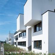 ArchitektInnen / KünstlerInnen: Pichler & Traupmann Architekten ZT GmbH<br>Projekt: Wohnsiedlung Heustadlgasse<br>Aufnahmedatum: 06/09<br>Format: 6x9cm C-Dia<br>Lieferformat: Dia-Duplikat, Scan 300 dpi<br>Bestell-Nummer: 090609-05<br>