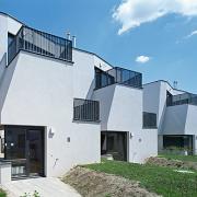 ArchitektInnen / KünstlerInnen: Pichler & Traupmann Architekten ZT GmbH<br>Projekt: Wohnsiedlung Heustadlgasse<br>Aufnahmedatum: 06/09<br>Format: 6x9cm C-Dia<br>Lieferformat: Dia-Duplikat, Scan 300 dpi<br>Bestell-Nummer: 090609-38<br>