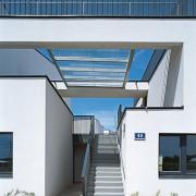 ArchitektInnen / KünstlerInnen: Pichler & Traupmann Architekten ZT GmbH<br>Projekt: Wohnsiedlung Heustadlgasse<br>Aufnahmedatum: 06/09<br>Format: 6x9cm C-Dia<br>Lieferformat: Dia-Duplikat, Scan 300 dpi<br>Bestell-Nummer: 090609-07<br>