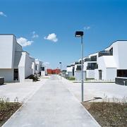 ArchitektInnen / KünstlerInnen: Pichler & Traupmann Architekten ZT GmbH<br>Projekt: Wohnsiedlung Heustadlgasse<br>Aufnahmedatum: 06/09<br>Format: 6x9cm C-Dia<br>Lieferformat: Dia-Duplikat, Scan 300 dpi<br>Bestell-Nummer: 090609-30<br>