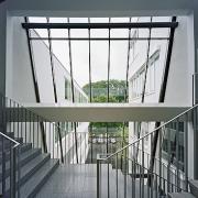 ArchitektInnen / KünstlerInnen: Stefan K. Hübner<br>Projekt: Schulzentrum Steyr<br>Aufnahmedatum: 07/09<br>Format: 6x9cm C-Dia<br>Lieferformat: Dia-Duplikat, Scan 300 dpi<br>Bestell-Nummer: 090706-16<br>