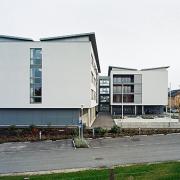 ArchitektInnen / KünstlerInnen: kub a Karl und Bremhorst Architekten<br>Projekt: Pflegeheim<br>Aufnahmedatum: 10/09<br>Format: 6x9cm C-Neg<br>Lieferformat: C-Print, Scan 300 dpi<br>Bestell-Nummer: 091028-13<br>