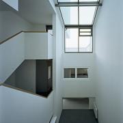 ArchitektInnen / KünstlerInnen: Walter Stelzhammer<br>Projekt: Wohnhausanlage Orasteig<br>Aufnahmedatum: 12/09<br>Format: 6x9cm C-Dia<br>Lieferformat: Dia-Duplikat, Scan 300 dpi<br>Bestell-Nummer: 091203-43<br>