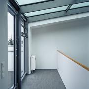 ArchitektInnen / KünstlerInnen: Walter Stelzhammer<br>Projekt: Wohnhausanlage Orasteig<br>Aufnahmedatum: 12/09<br>Format: 6x9cm C-Dia<br>Lieferformat: Dia-Duplikat, Scan 300 dpi<br>Bestell-Nummer: 091203-39<br>