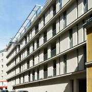 ArchitektInnen / KünstlerInnen: Martin Kohlbauer<br>Projekt: Wohnhausanlage Elite<br>Aufnahmedatum: 02/10<br>Format: digital<br>Lieferformat: Scan 300 dpi<br>Bestell-Nummer: 100222-04<br>