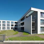 ArchitektInnen / KünstlerInnen: kub a Karl und Bremhorst Architekten<br>Projekt: Pflegeheim Retz<br>Aufnahmedatum: 06/10<br>Format: digital<br>Lieferformat: Scan 300 dpi<br>Bestell-Nummer: 100605-12<br>
