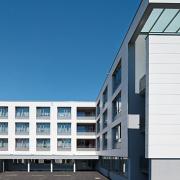 ArchitektInnen / KünstlerInnen: kub a Karl und Bremhorst Architekten<br>Projekt: Pflegeheim Retz<br>Aufnahmedatum: 06/10<br>Format: digital<br>Lieferformat: Scan 300 dpi<br>Bestell-Nummer: 100605-08<br>