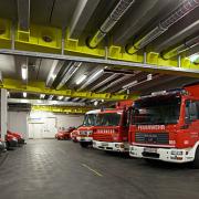 ArchitektInnen / KünstlerInnen: TREUSCH architecture<br>Projekt: Feuerwehr am Hof<br>Aufnahmedatum: 08/10<br>Format: digital<br>Bestell-Nummer: 100803-21<br>