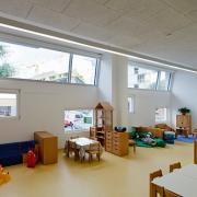 ArchitektInnen / KünstlerInnen: aap.architekten<br>Projekt: Kindergarten Inzersdorferstraße<br>Aufnahmedatum: 09/10<br>Format: digital<br>Bestell-Nummer: 100901-16<br>