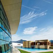 ArchitektInnen / KünstlerInnen: skyline architekten ZT GmbH<br>Projekt: Tauern Spa Zell am See-Kaprun<br>Aufnahmedatum: 11/10<br>Format: digital<br>Lieferformat: Digital<br>Bestell-Nummer: 101104-32<br>