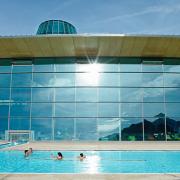 ArchitektInnen / KünstlerInnen: skyline architekten ZT GmbH<br>Projekt: Tauern Spa Zell am See-Kaprun<br>Aufnahmedatum: 11/10<br>Format: digital<br>Lieferformat: Digital<br>Bestell-Nummer: 101104-39<br>