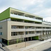 ArchitektInnen / KünstlerInnen: Patricia Zacek<br>Projekt: Wohnahausanlage Moselgasse<br>Aufnahmedatum: 11/10<br>Format: digital<br>Lieferformat: Digital<br>Bestell-Nummer: 101123-02<br>